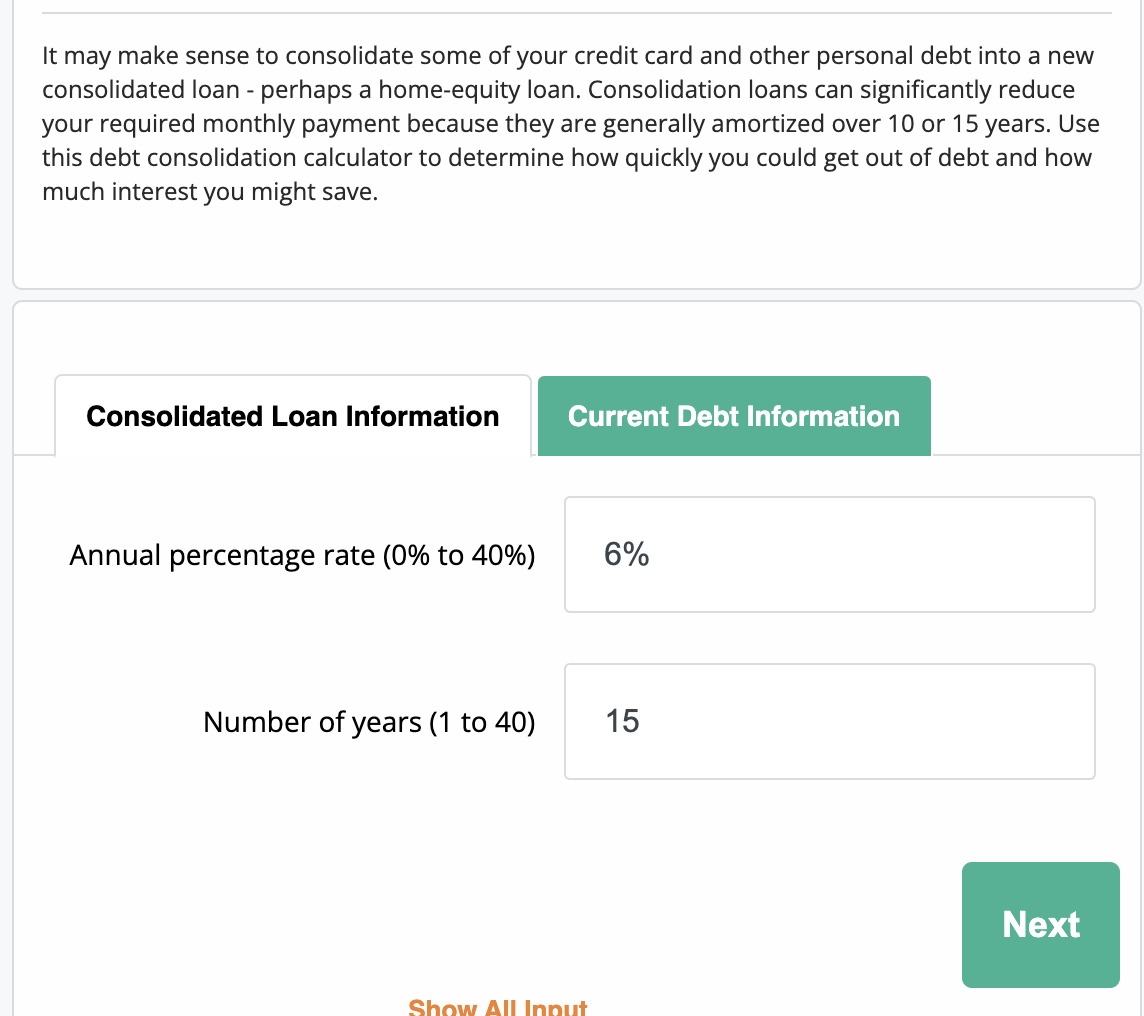 Should I consolidate<br> my personal debt?